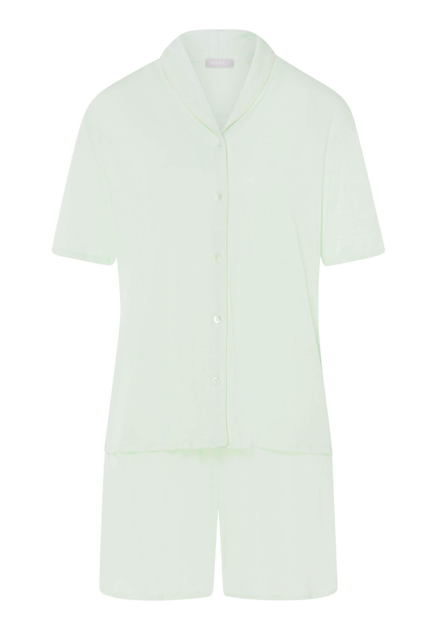 77977 Natural Comfort S/Slv Short Pajama - 2706 Green Tea