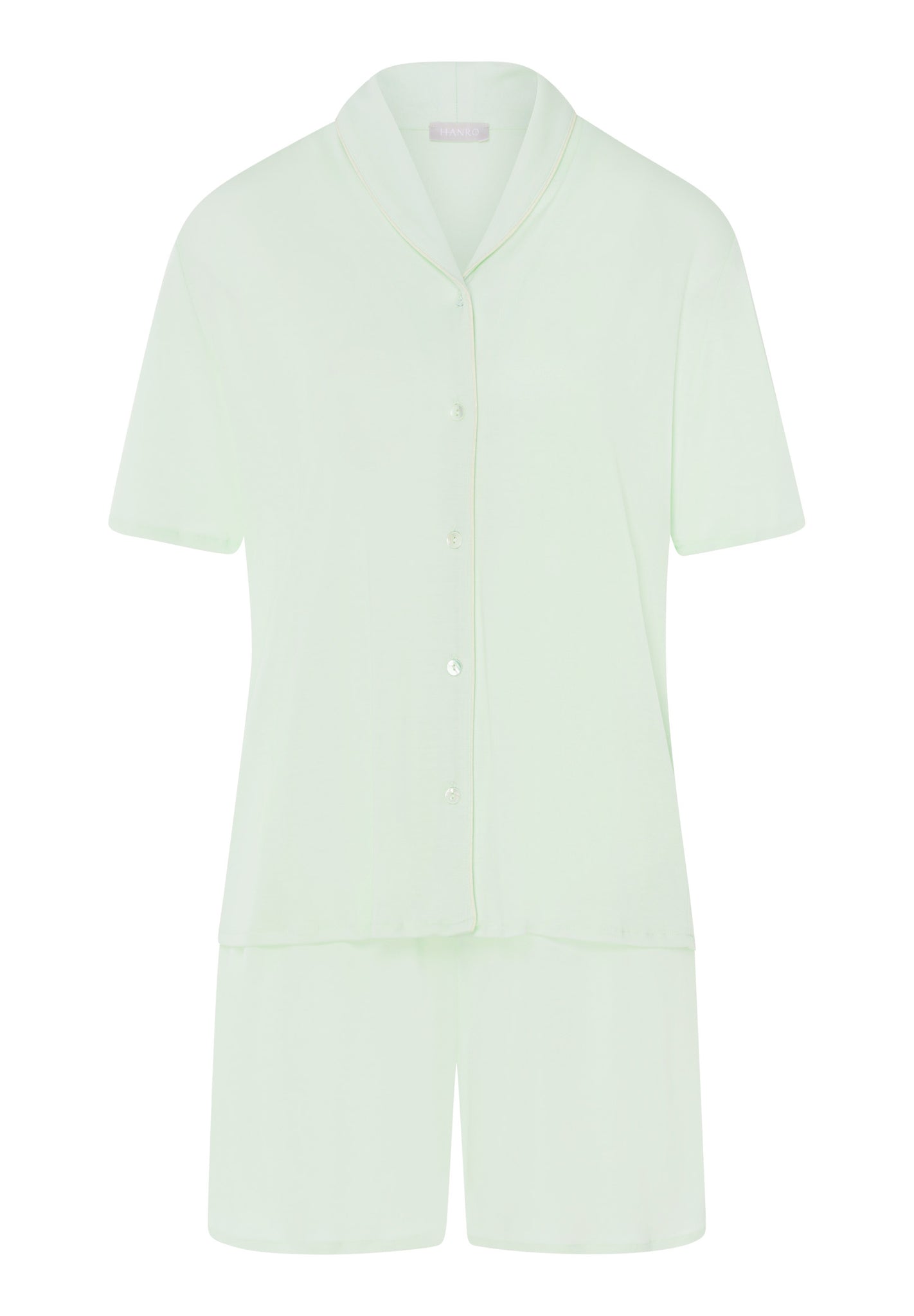 77977 Natural Comfort S/Slv Short Pajama - 2706 Green Tea