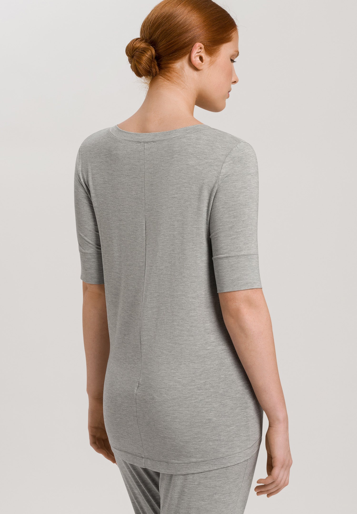 77994 Yoga 3/4 Sleeve Top - 1148 Grit Melange