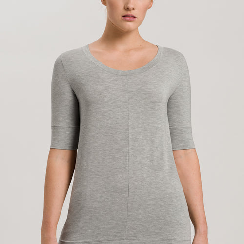 77994 Yoga 3/4 Sleeve Top - 1148 Grit Melange