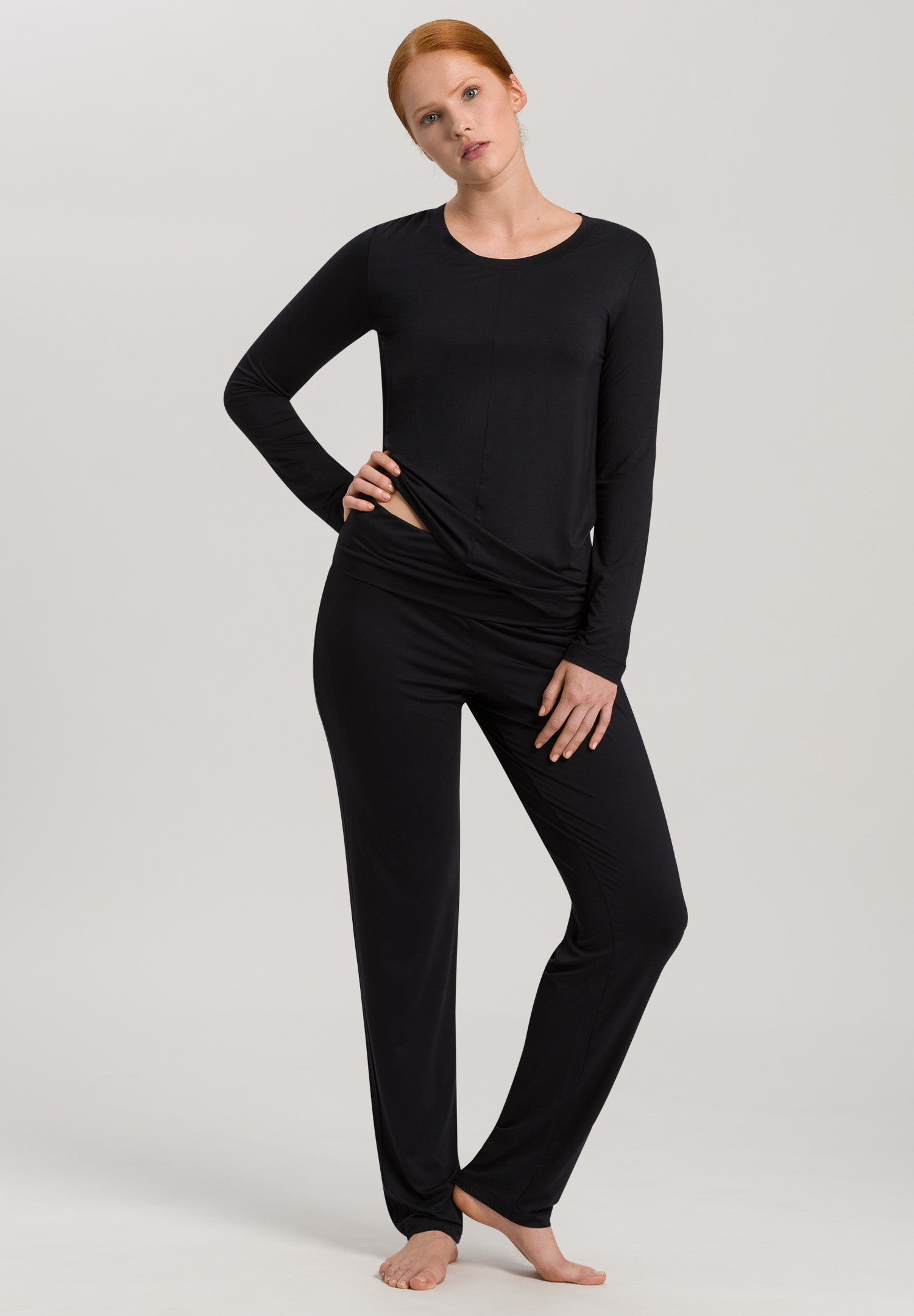 Yoga Lounge Pant | Black Beauty 77998-2199