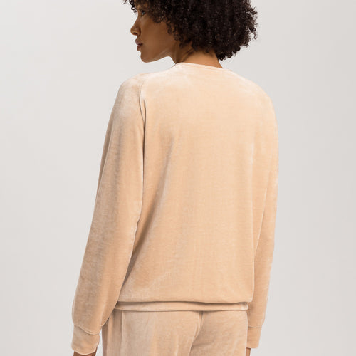 Favourites Zip-Up Velvet Jacket | Coffee Quartz 78145-2216