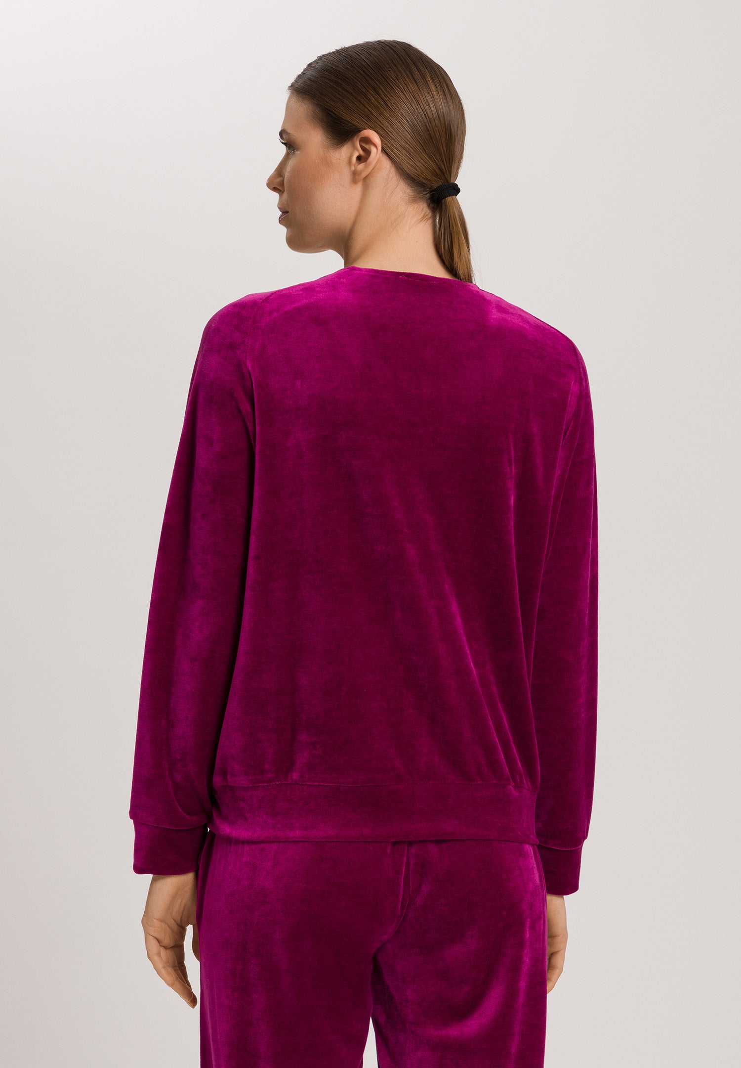 Favourites Zip-Up Velvet Jacket | Pink Tourmaline 78145-2473