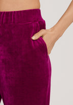 Favourites Velvet Lounge Pants | Pink Tourmaline 78166-2473
