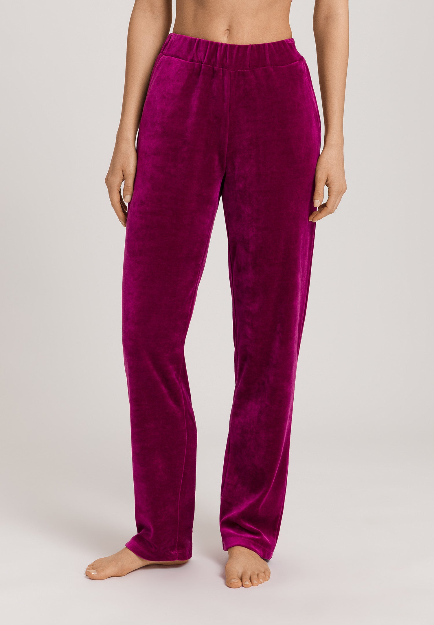 Favourites Velvet Lounge Pants | Pink Tourmaline 78166-2473