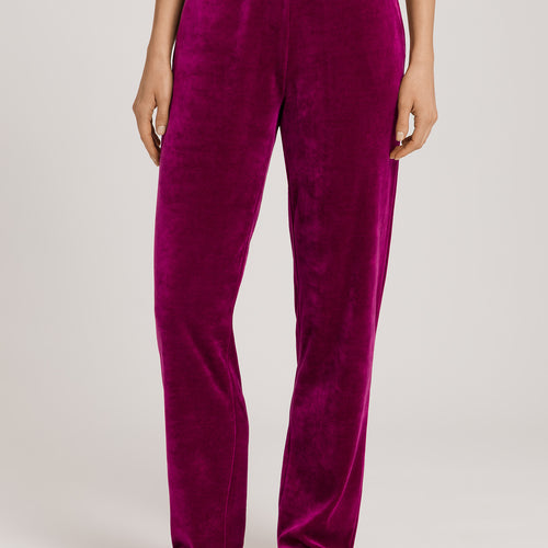 Favourites Velvet Lounge Pants | Pink Tourmaline 78166-2473