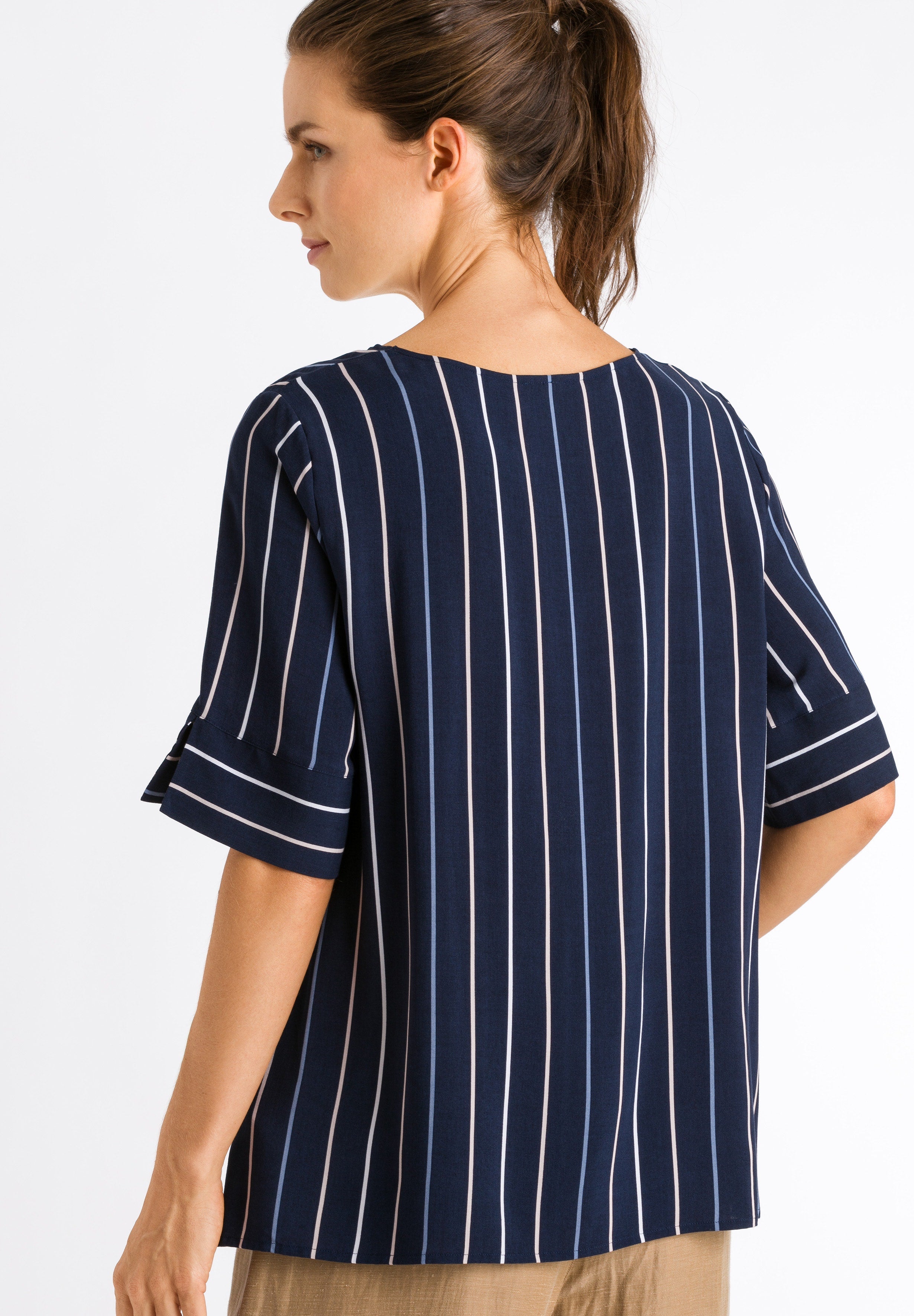 78253 Favourites Short Sleeve Shirt - 2007 Loungy Stripe