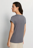Natural Shirt S/Slv Shirt V-Neck | Mercury 78256-2181