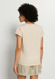 Natural Shirt S/Slv Shirt V-Neck | Oyster Gray 78256-2671