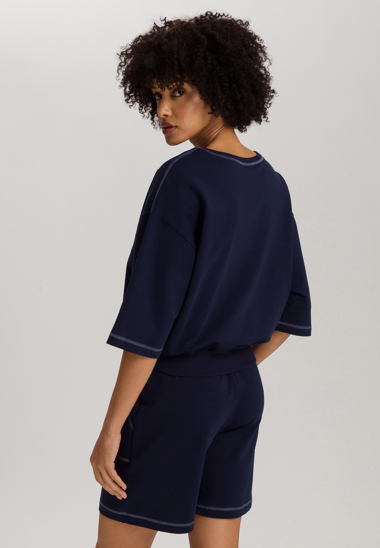 Natural Living Organic Cotton Sweatshirt | Deep Navy 78429-1610