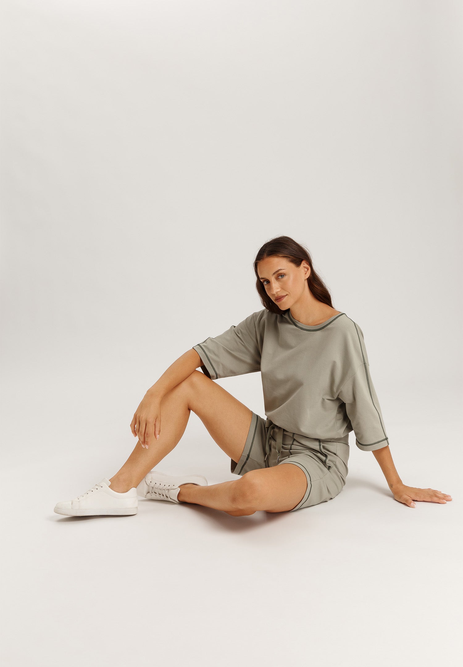 Natural Living Organic Cotton Sweatshirt | Crystal Green 78429-2732