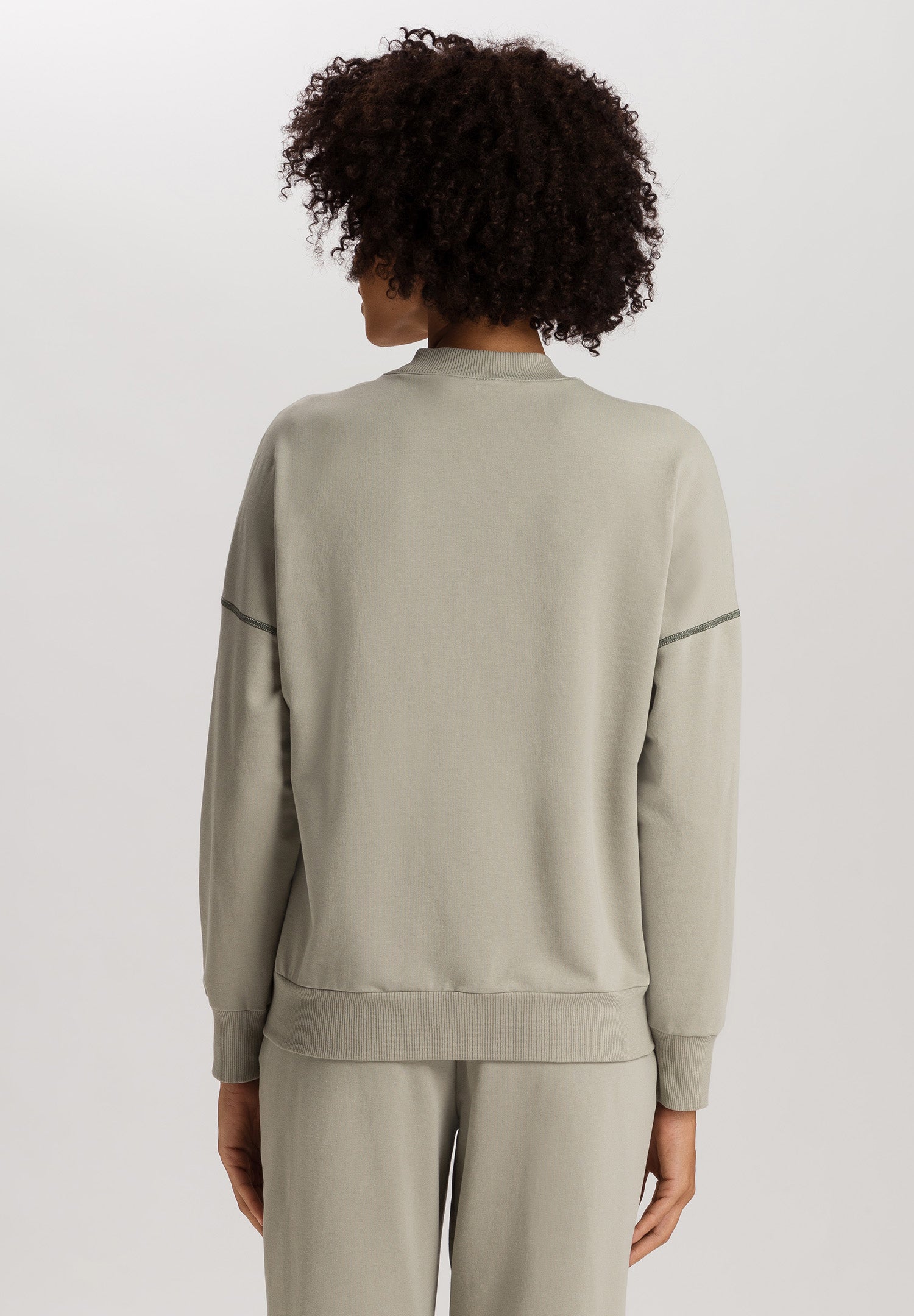 Natural Living Organic Cotton Zip-Up Jacket | Crystal Green 78431-2732