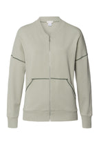Natural Living Organic Cotton Zip-Up Jacket | Crystal Green 78431-2732
