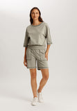 Natural Living Organic Cotton Drawsting Shorts | Crystal Green 78464-2732
