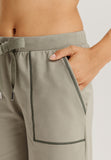 Natural Living Organic Cotton Drawsting Shorts | Crystal Green 78464-2732