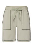 Natural Living Organic Cotton Drawsting Shorts | Crystal Green 78464-2732