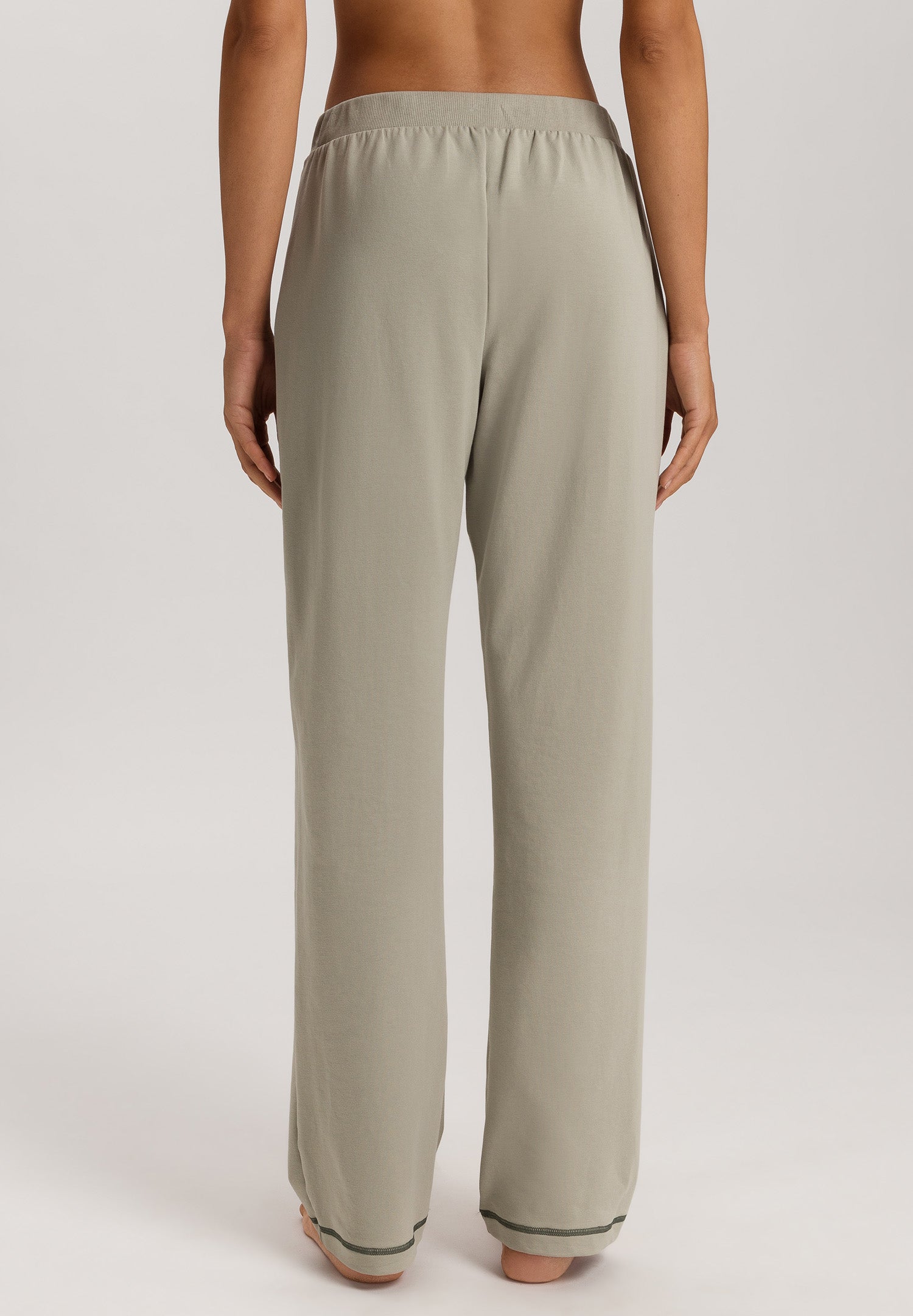 Natural Living Organic Cotton Drawstring Lounge Shorts | Crystal Green 78468-2732