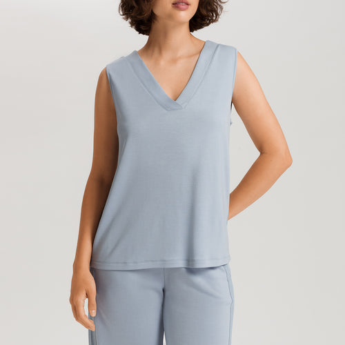 Pure Comfort Tencel™ V-Neck Tank Top | Sea Breeze 78477-2622