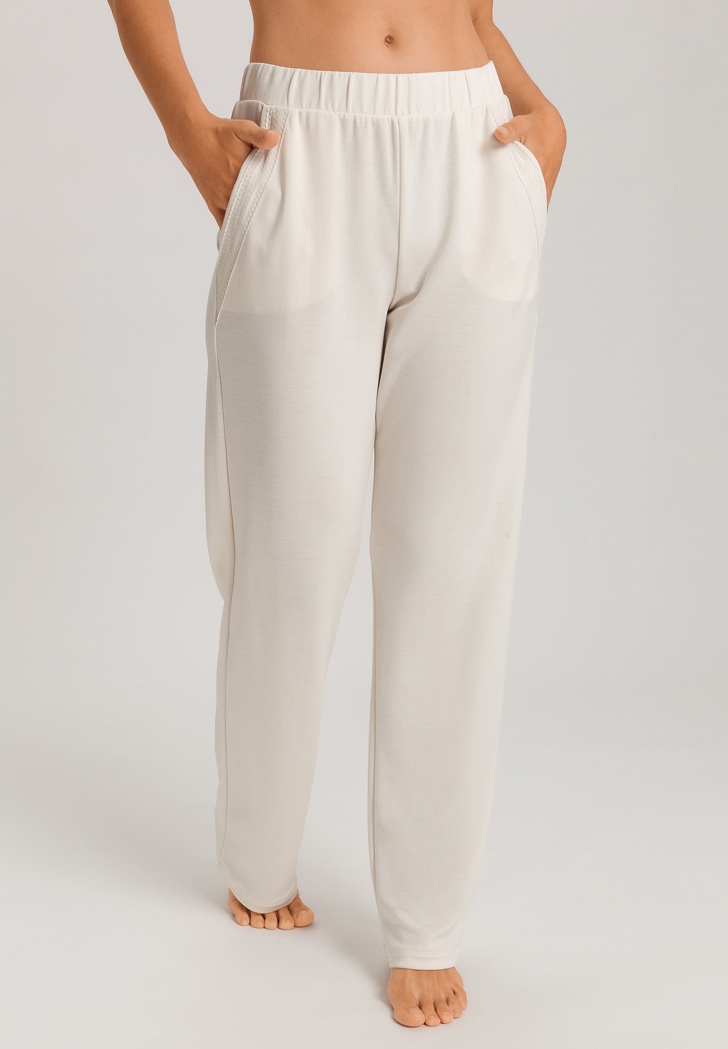 Pure Comfort Tencel™ Lounge Pants | Misty White 78486-2123