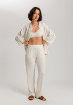 Pure Comfort Tencel™ Lounge Pants | Misty White 78486-2123