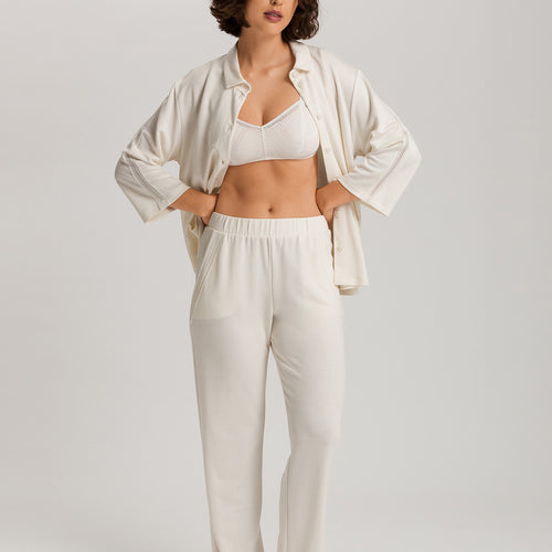 Pure Comfort Tencel™ Lounge Pants | Misty White 78486-2123