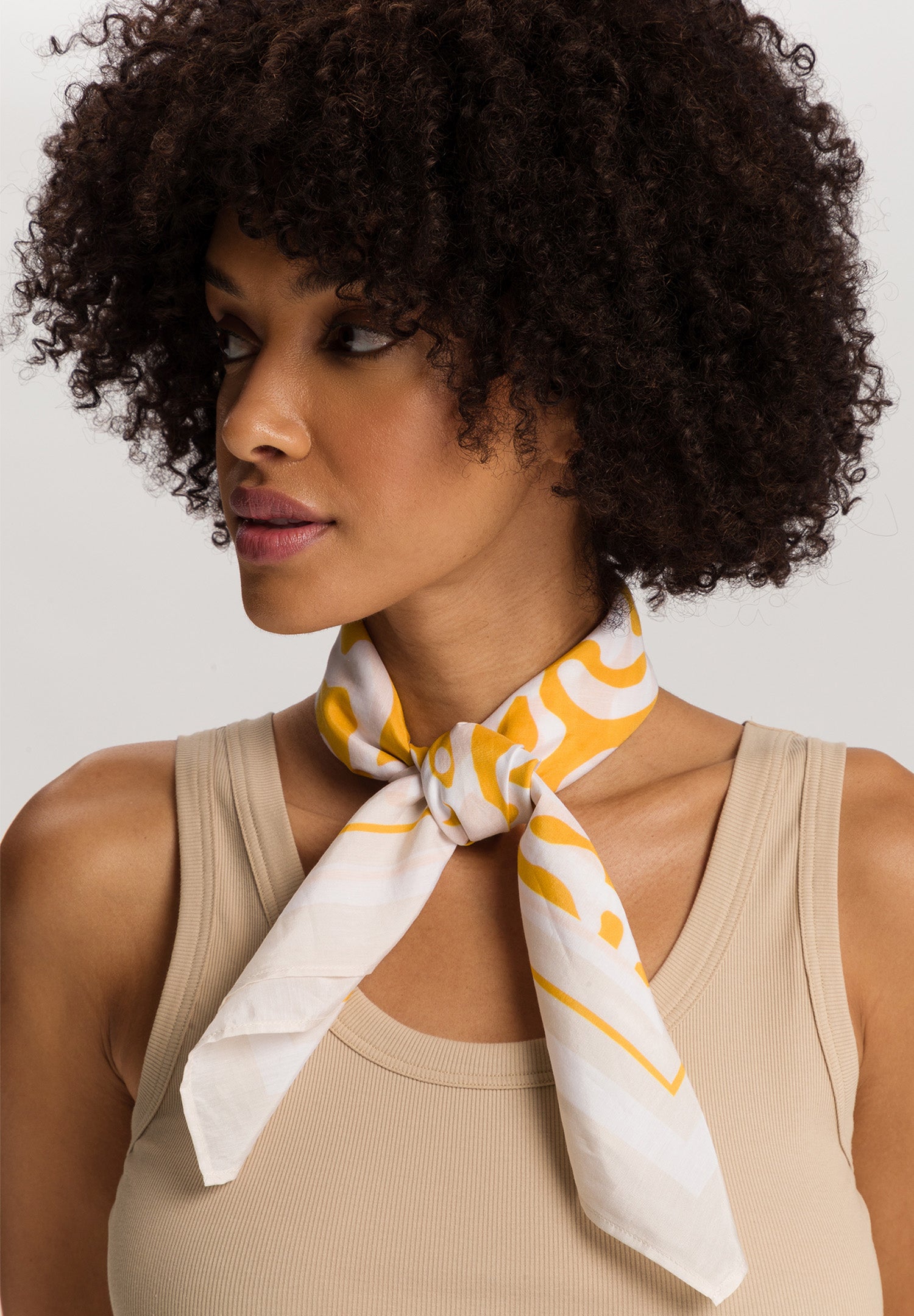 Accessoires Cotton Blend Scarf | Golden Ornament 78494-3029