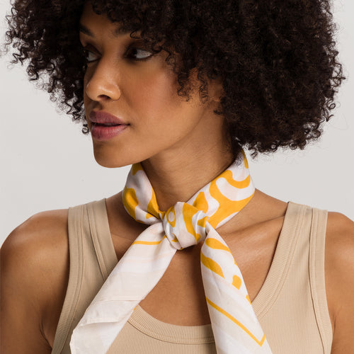 Accessoires Cotton Blend Scarf | Golden Ornament 78494-3029