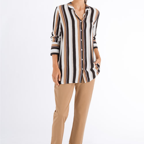 78521 Favourites Long Sleeve Shirt - 1934 Everglade Stripe