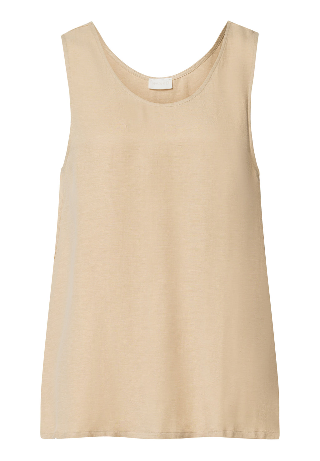 Urban Casuals Relaxed Linen Blend Tank Top | Iced Cappuccino 78524-2846