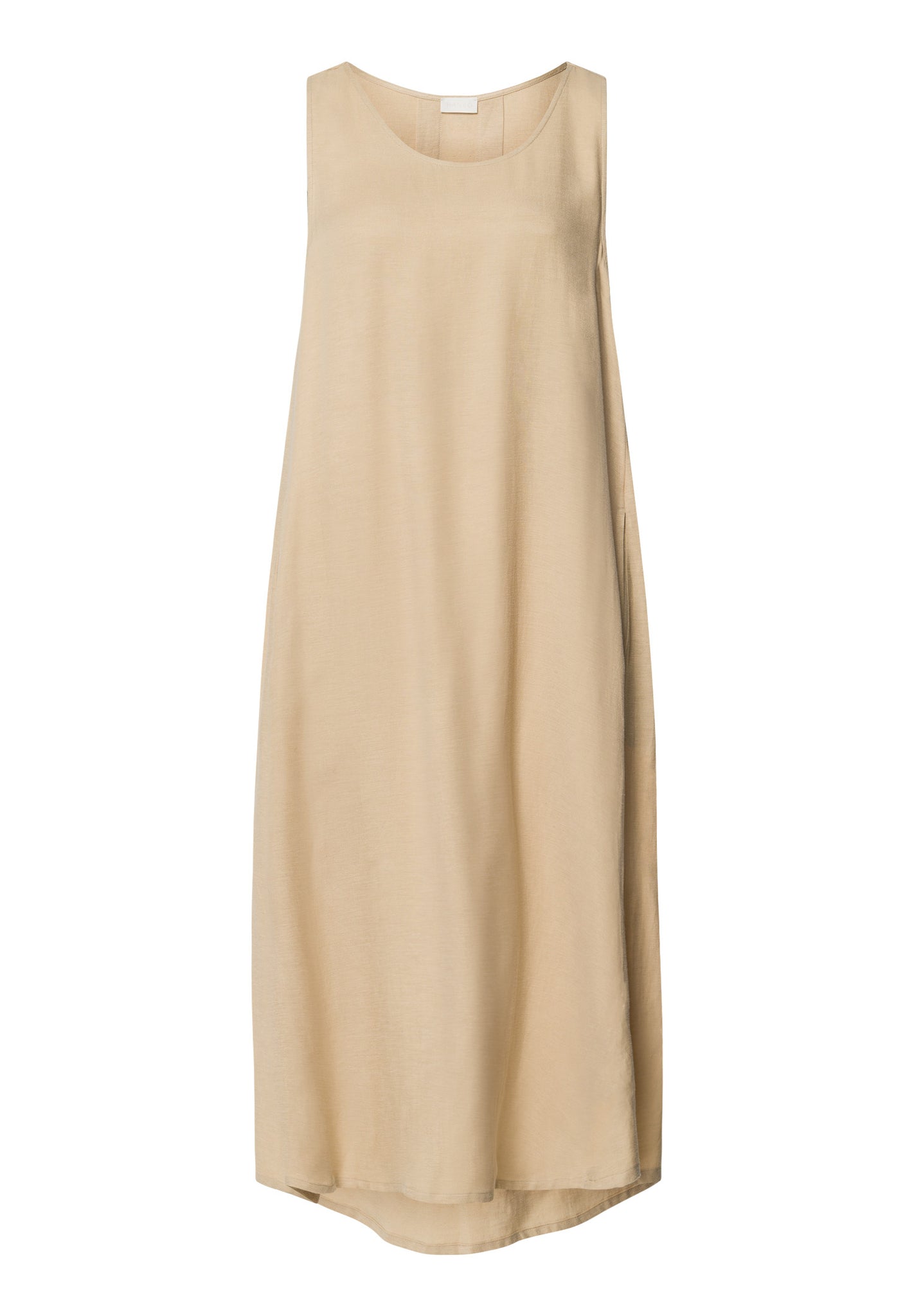 Urban Casuals Linen Blend Dress | Iced Cappuccino 78527-2846