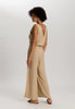 Urban Casuals Linen Blend Jumpsuit | Iced Cappuccino 78532-2846