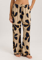 Urban Casuals Linen Blend Drawstring Pants | Desert Flower 78537-3007