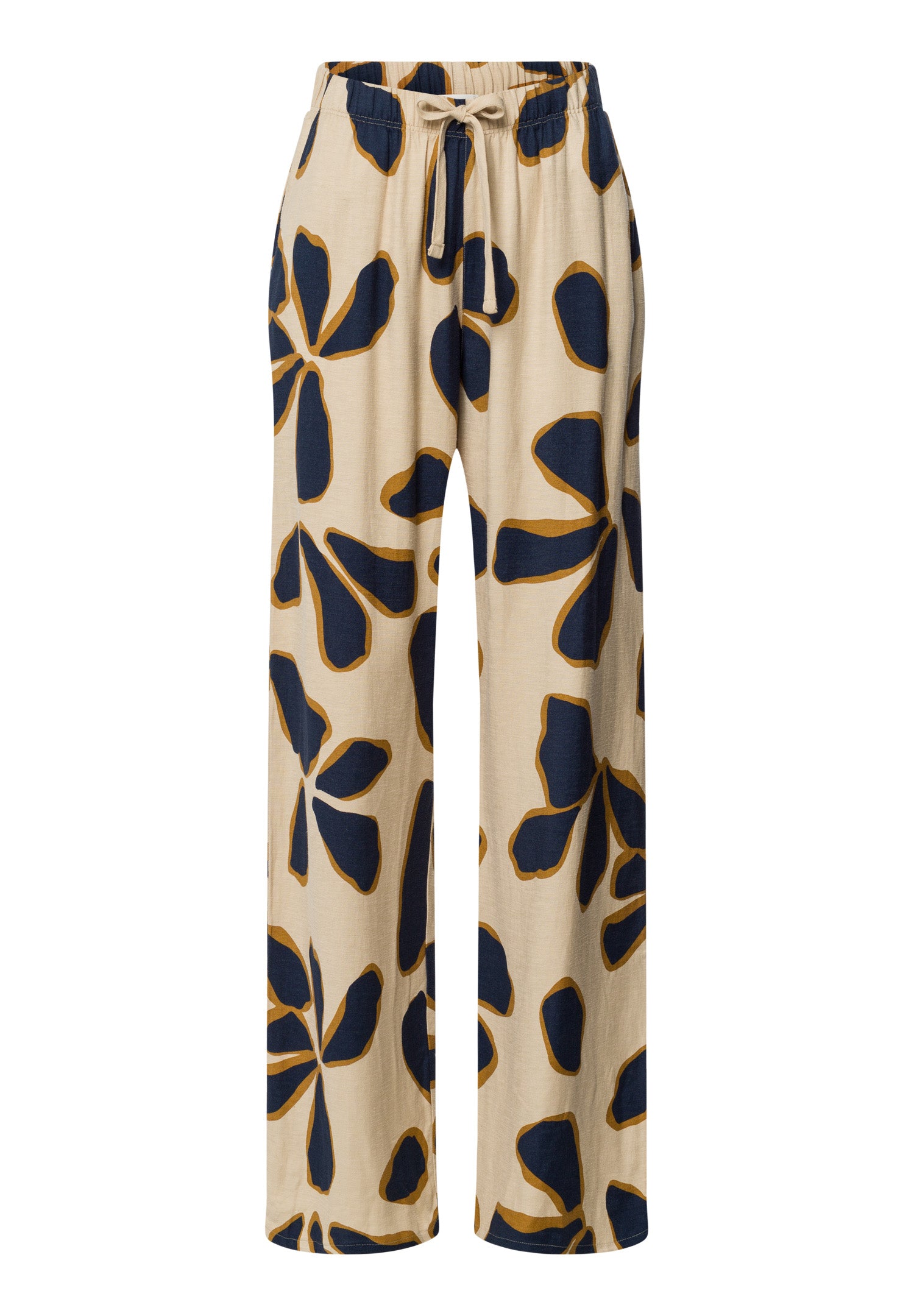 Urban Casuals Linen Blend Drawstring Pants | Desert Flower 78537-3007