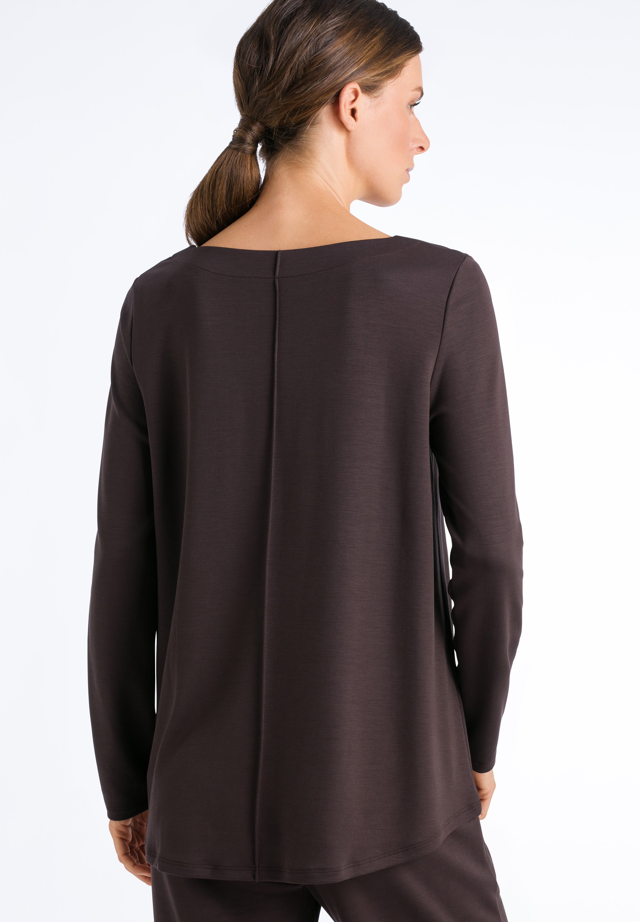 78602 Pure Comfort Long Sleeve Shirt - 1772 Black Coffee