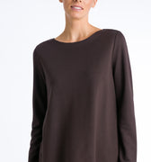 78602 Pure Comfort Long Sleeve Shirt - 1772 Black Coffee