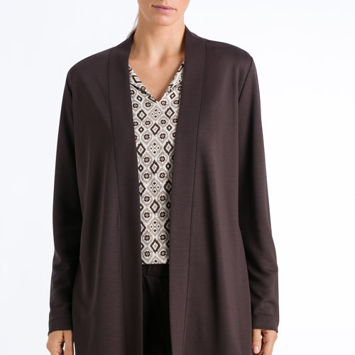 78603 Pure Comfort Cardigan - 1772 Black Coffee