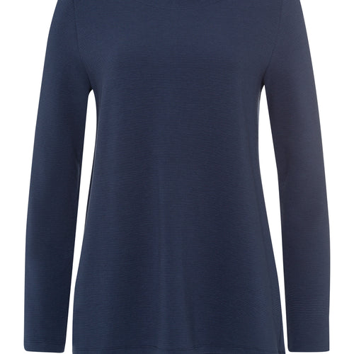 78654 Pure Comfort Long Sleeve Shirt - 1650 Blueberry
