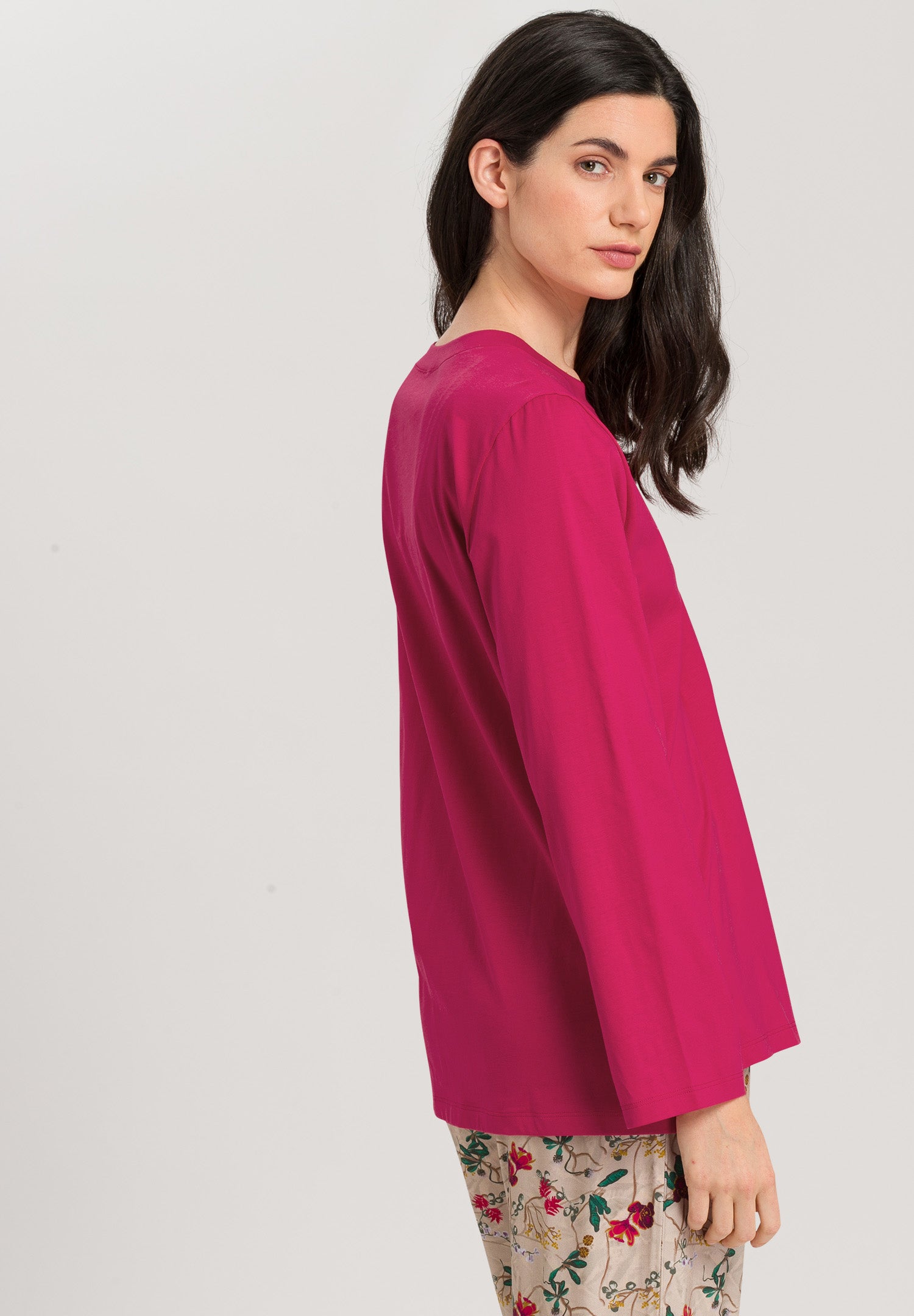 78661 Natural Shirt Long Sleeve Shirt - 2424 Pink Mimosa