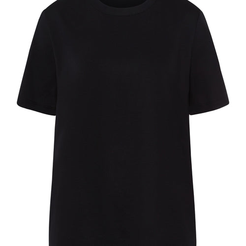 78662 Natural Shirt S/Slv Shirt - 019 Black