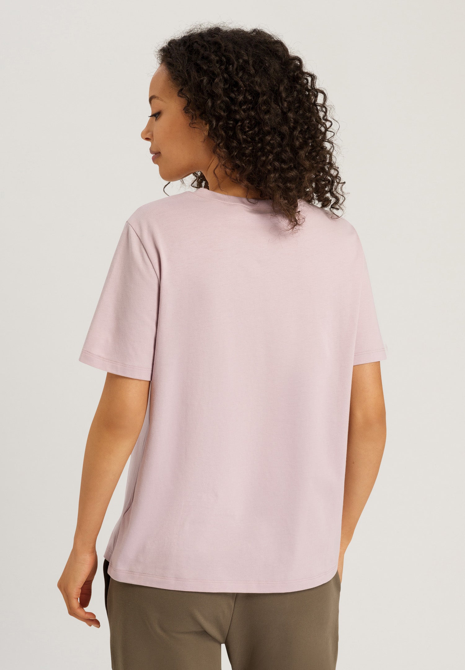 78662 Natural Shirt S/Slv Shirt - 1499 Crepe Pink