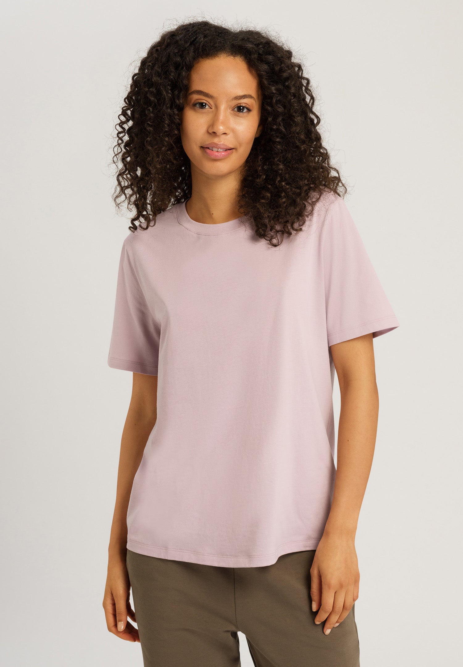 78662 Natural Shirt S/Slv Shirt - 1499 Crepe Pink