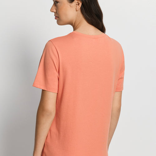 Natural Shirt Organic Cotton Top | Light Carnelian 78662-2288