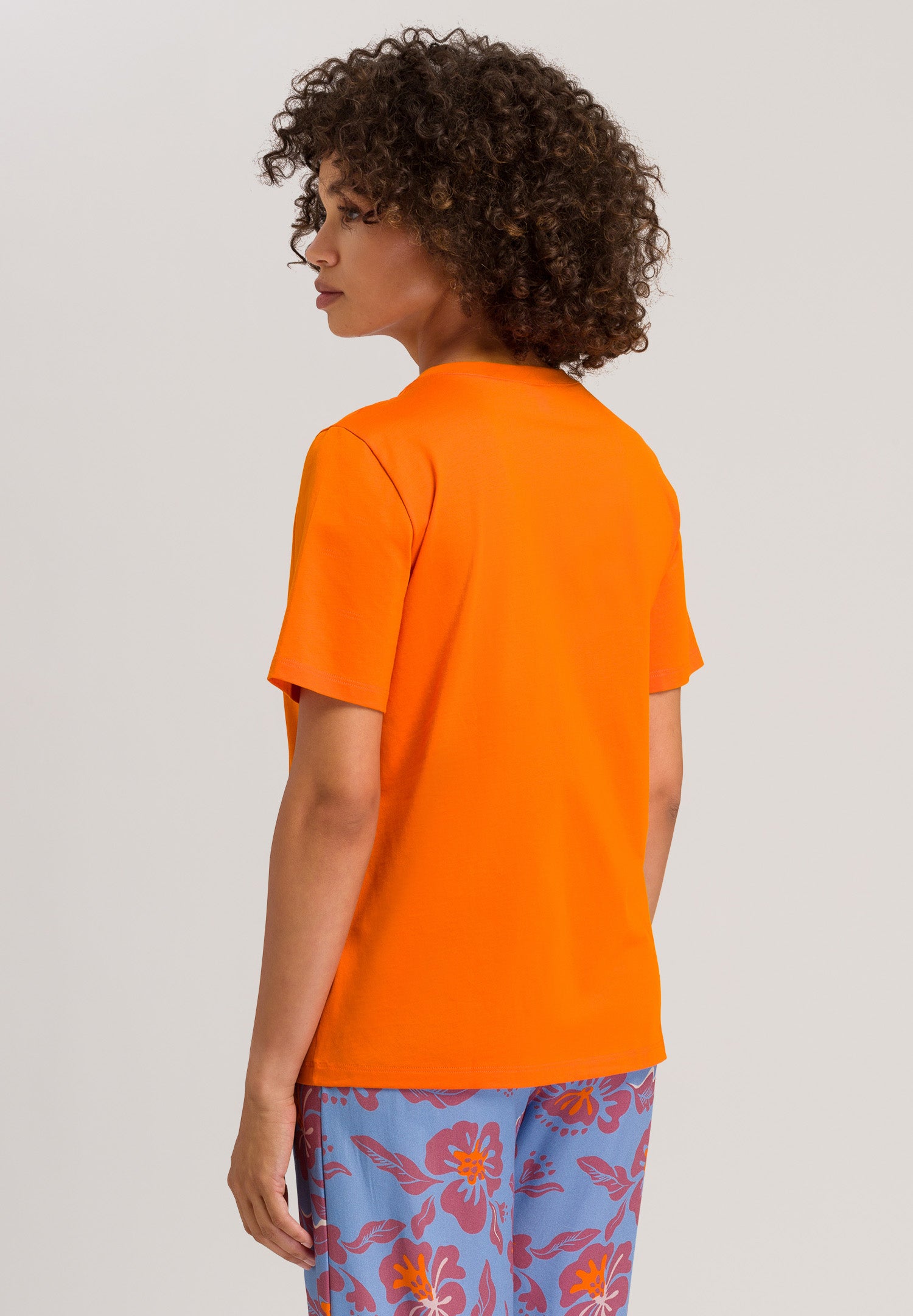 78662 Natural Shirt S/Slv Shirt - 2292 Juicy Orange