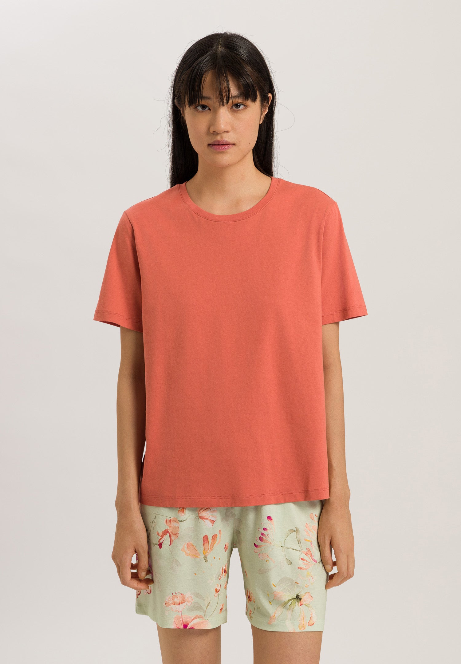 78662 Natural Shirt S/Slv Shirt - 2294 Apricot Brandy