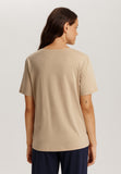 Natural Shirt Organic Cotton Top | Iced Cappuccino 78662-2846
