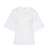 78663 Natural Shirt Short Sleeve Shirt Overcut - 101 White