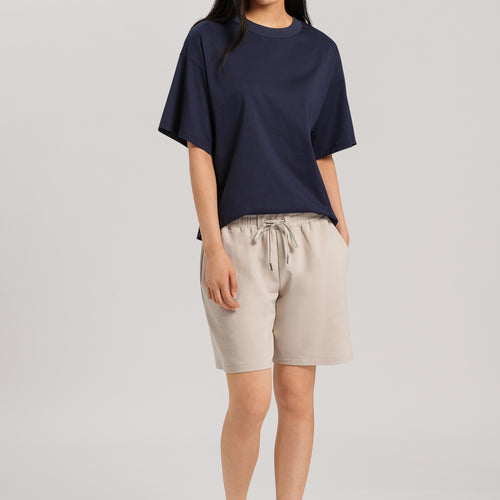 78663 Natural Shirt Short Sleeve Shirt Overcut - 1650 Blueberry