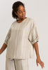 78672 Urban Casuals Short Sleeve Shirt - 2960 Affogato Stripe
