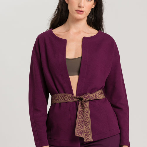 78679 Pure Comfort Belted Cardigan - 1488 Sumac