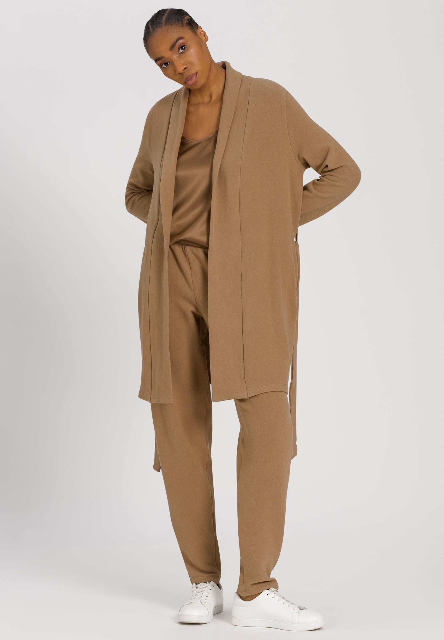 78691 Easywear Belted Cardigan - 2993 Light Walnut